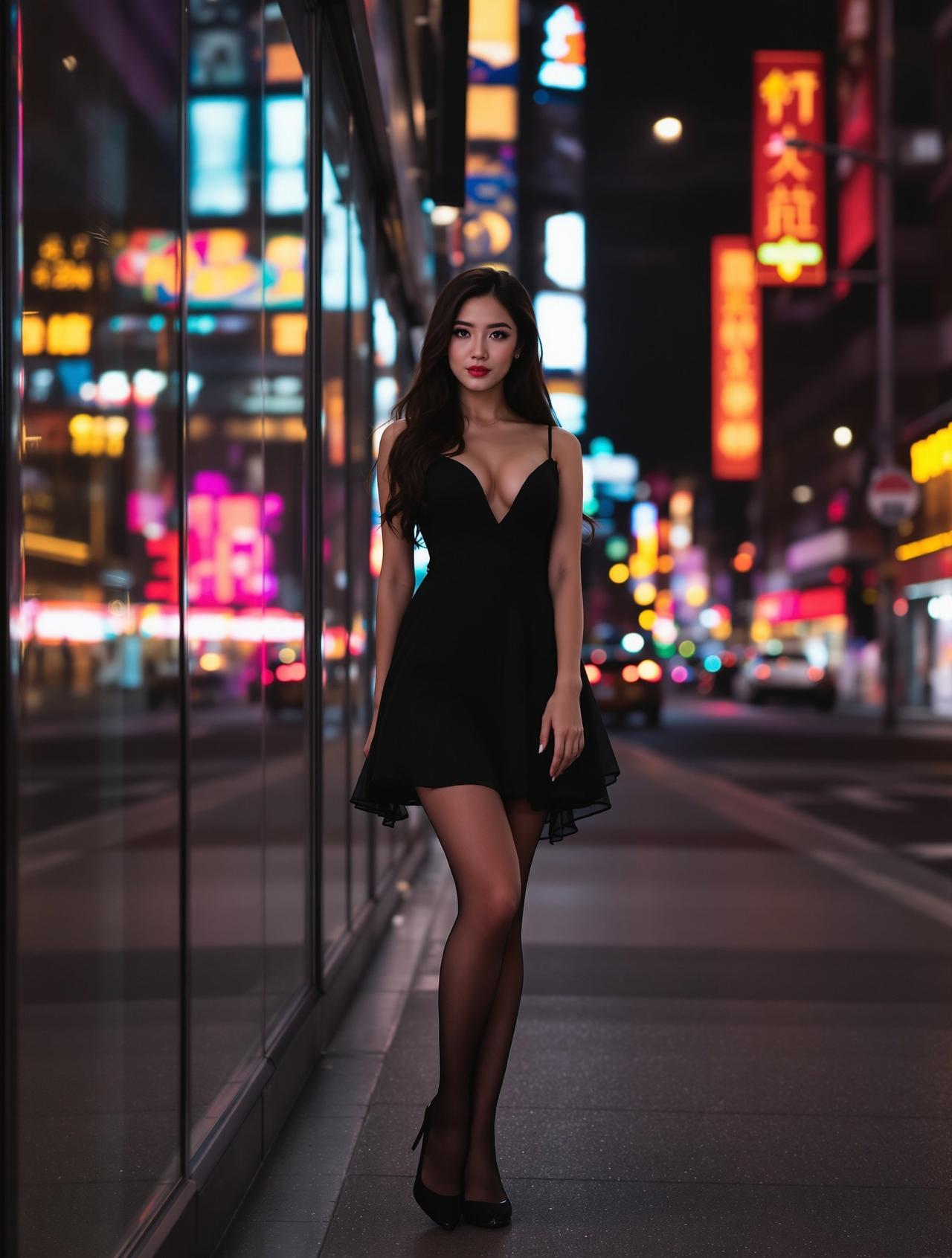 都市夜行 - 肉丝女神 - 私房写真精选写真作品