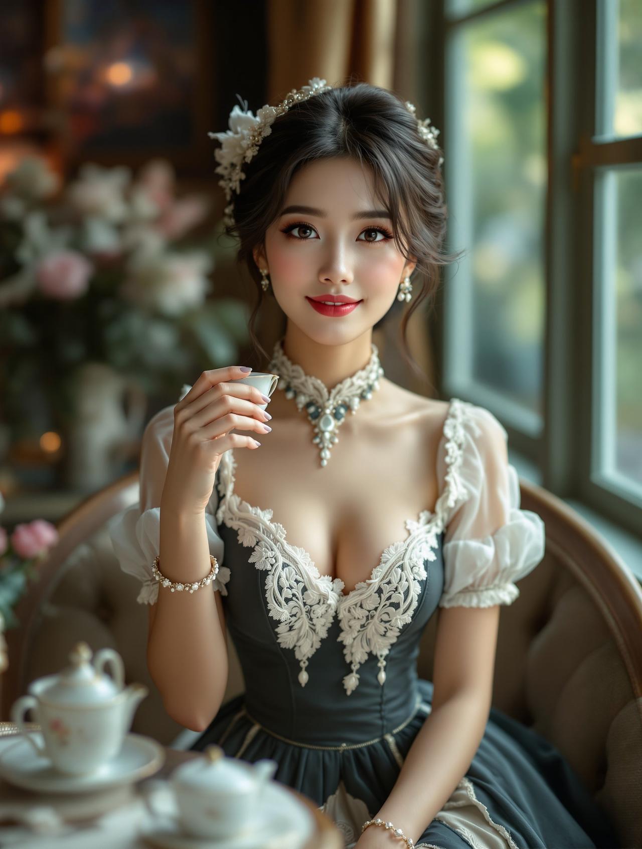 午后茶会 - Feilin系列 - 私房写真写真大图 1