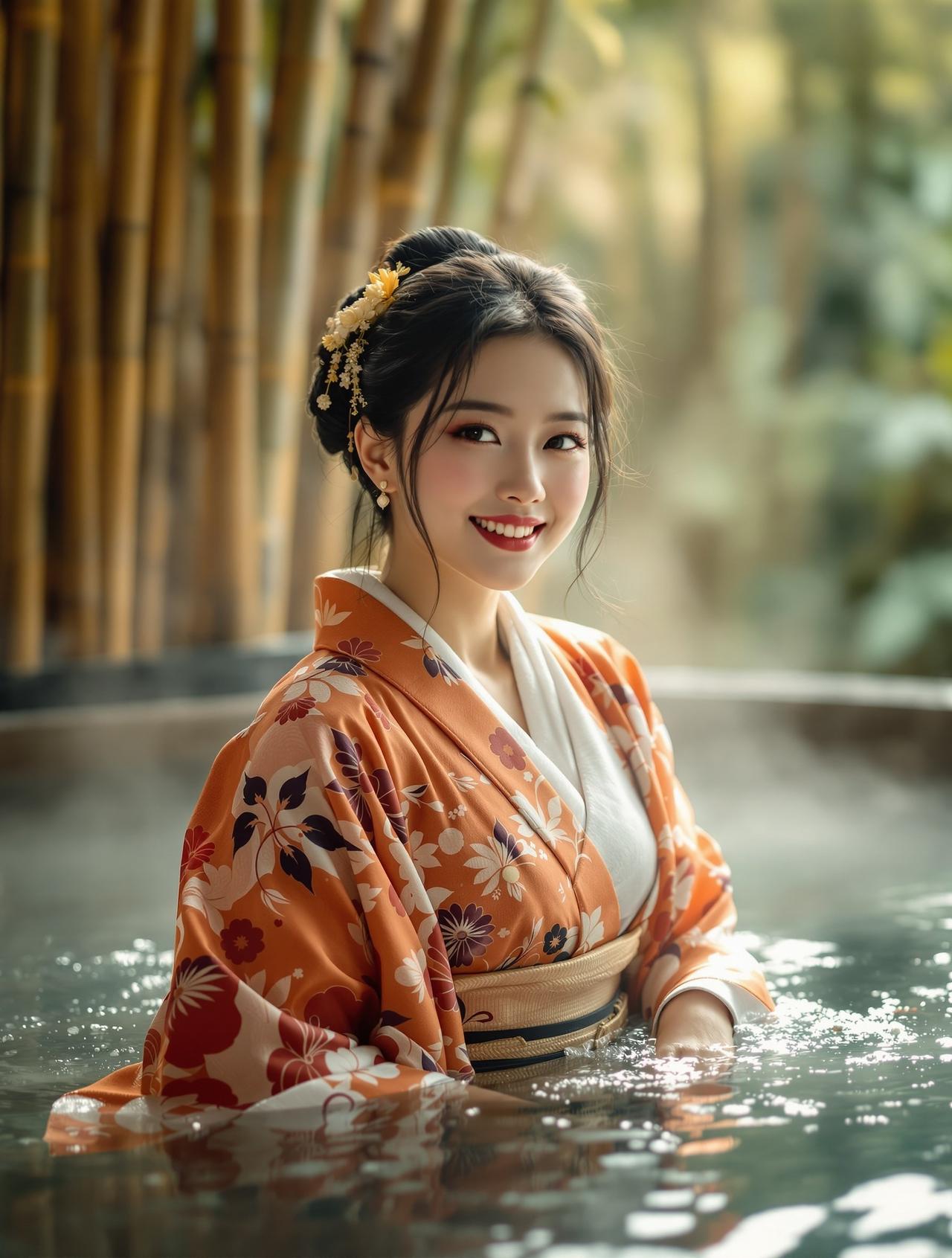 温泉物语 - 和服浴衣 - 私房写真写真大图 1